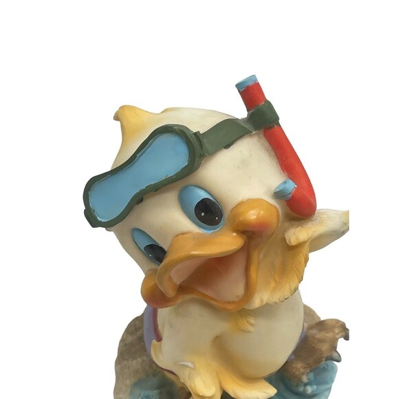 18 Daniel Brand Scuba Snorkel Baby Duckling Vintage Hand Painted Porcelain RARE - Picture 7 of 12